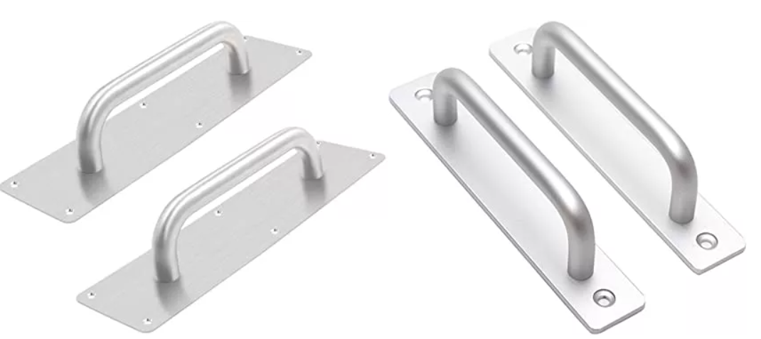 Cómo elegir la manija tipo placa de aluminio adecuada para puertas comerciales